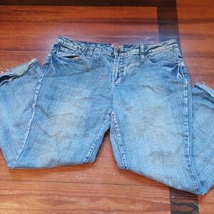 Vintage Y2K No Boundaries Blue Flare Jeans- Size 18